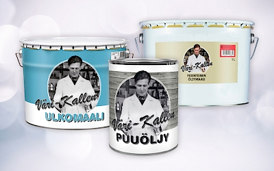 Väri-Kallen ulkomaali, puuöljy ja perinteinen öljymaali