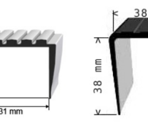 RTV AK askelkulmat, 31 mm, 38 mm ja 55mm