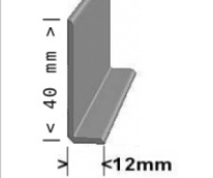 RTV JL muovijalkalistat, korkeudet 40 mm, 60 mm, 70 mm, 100 mm, 150 mm