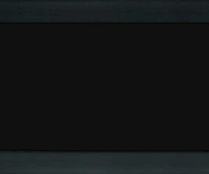 Plaqueta Bisel Negro brillo 10x20cm